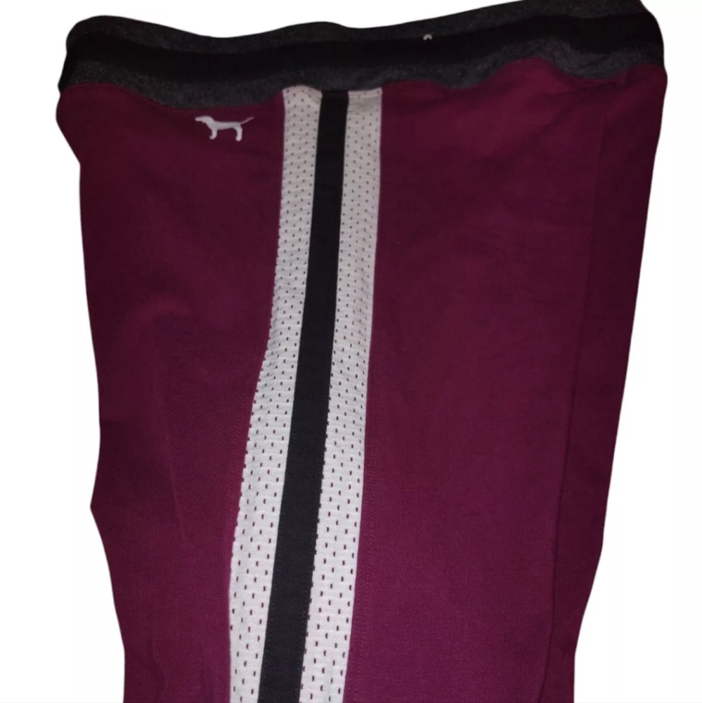 Women Size Med Burgundy Victoria Secret Yoga Pants